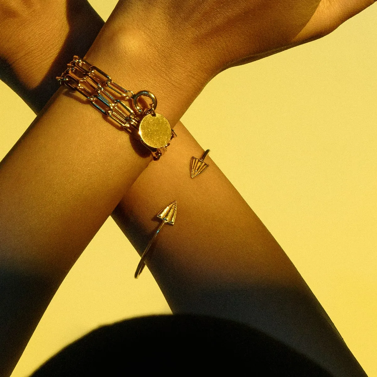 Afsoon Triangle Bangle